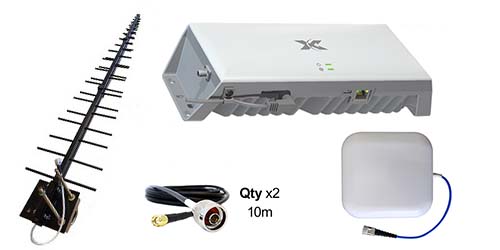 Cel-Fi G41 Stationary Telstra Repeater with LPDA and DAS antenna
